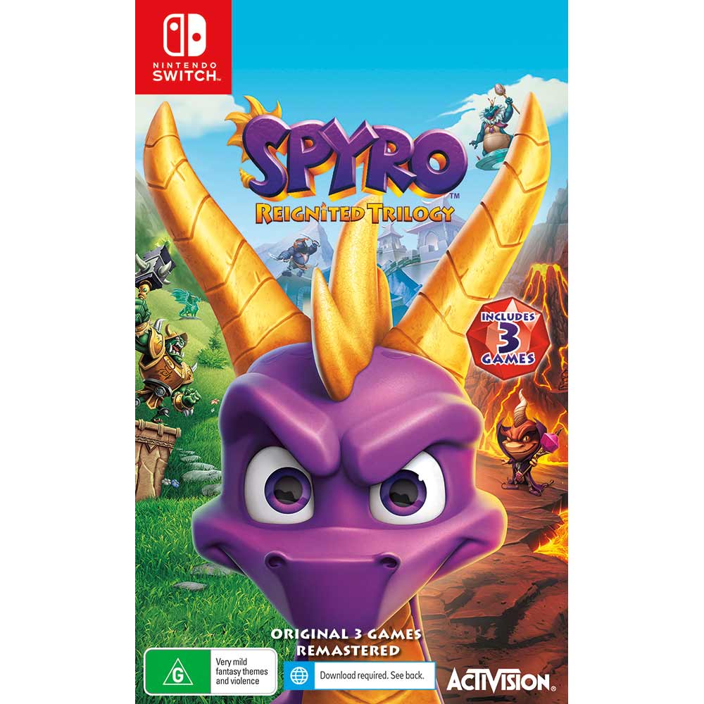 Spyro Reignited Trilogy Nintendo Switch