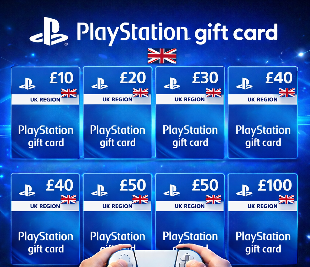 £ PlayStation Store Gift Card UK Region [Digital Code]