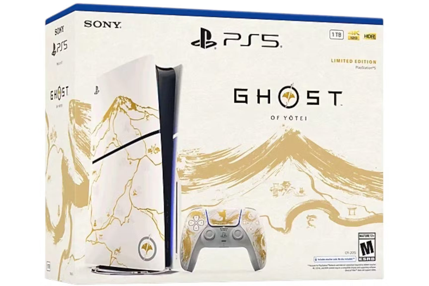 Playstation 5 silm Ghost of Yotei(Gold Edition)